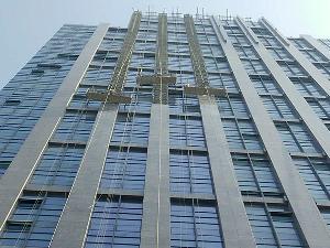 洛阳吊篮出租-施工案例